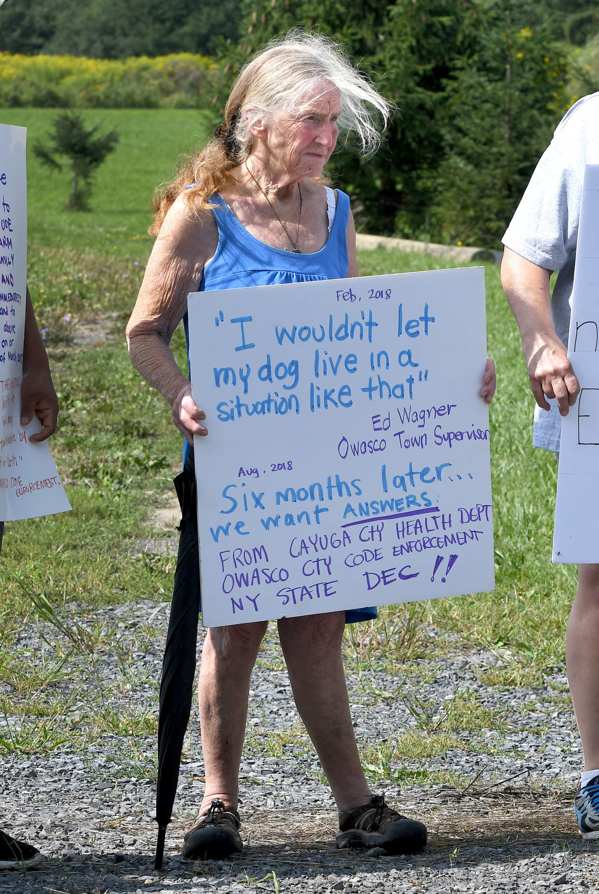 Melrose Farm Protest 5